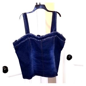 Ashley Stewart Denim Top